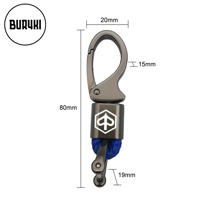 Piaggio Metal Keychain