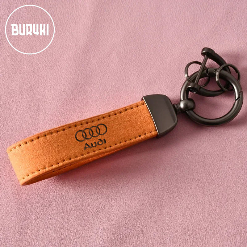 Audi Leather Keychain