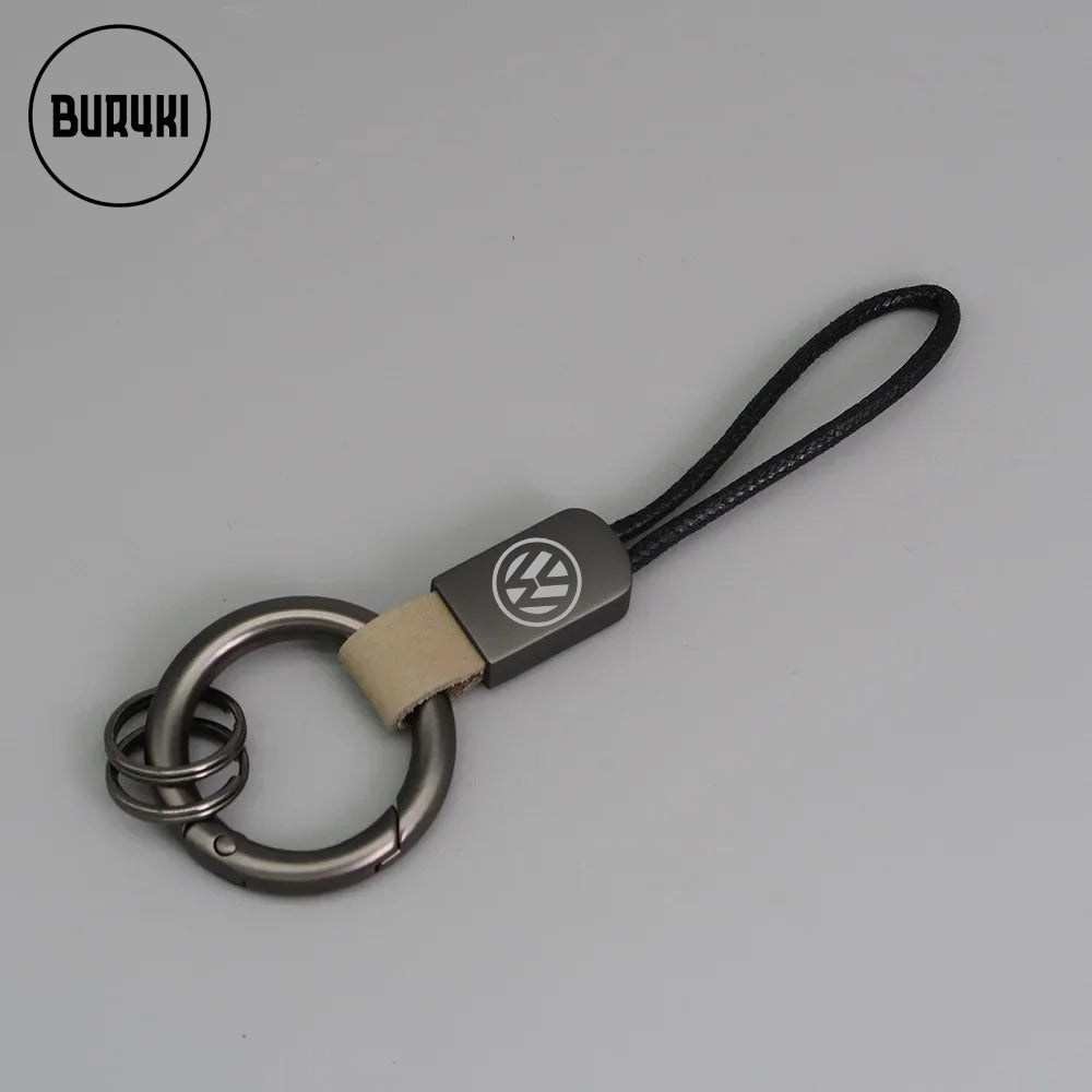 Volkswagen Leather Keychain