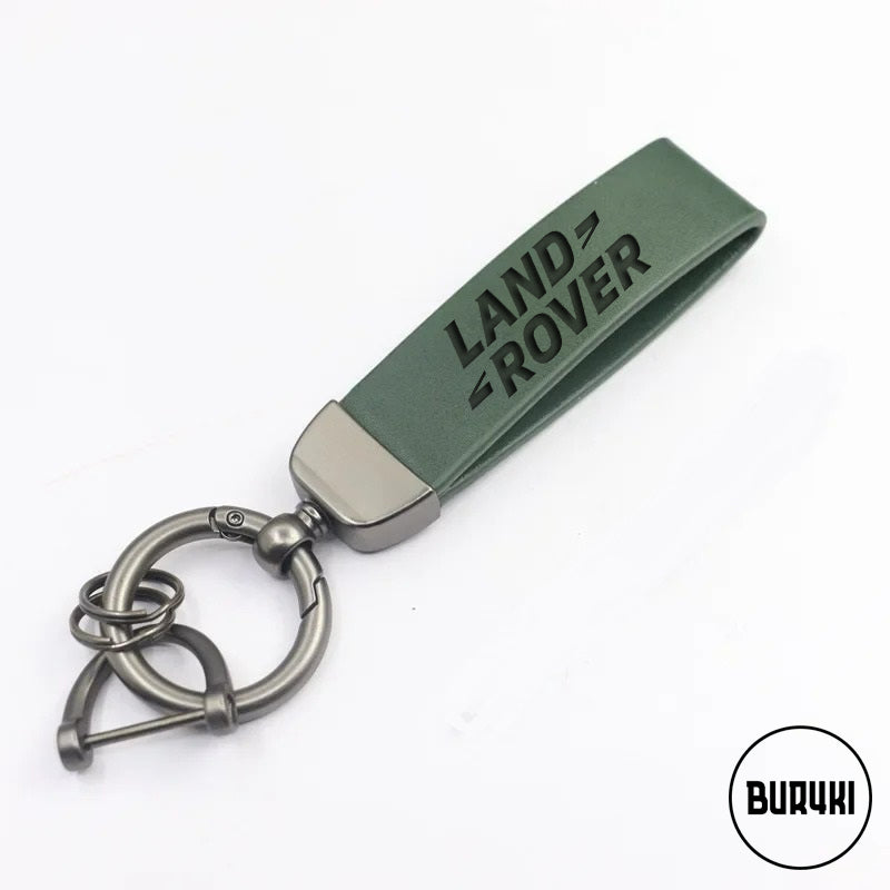 Land Rover Leather Keychain