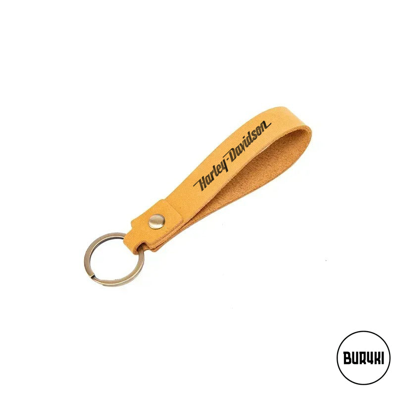 Harley-Davidson Leather Keychain