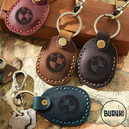 BMW Leather Keychain