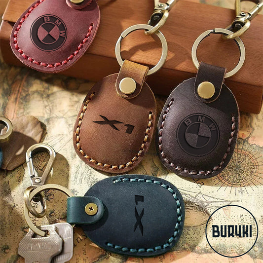 BMW X1 Leather Keychain