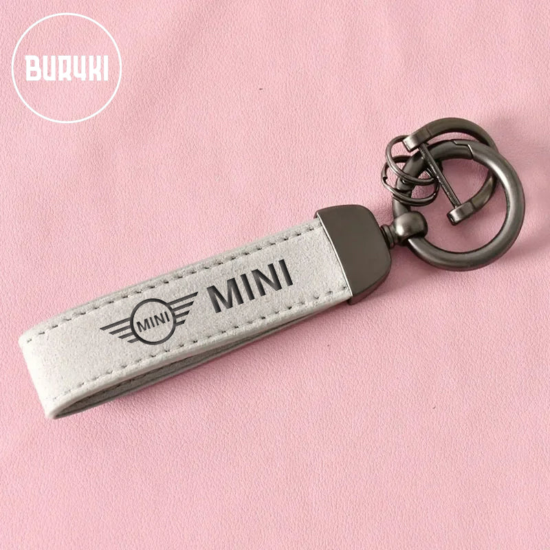 Mini Leather Keychain