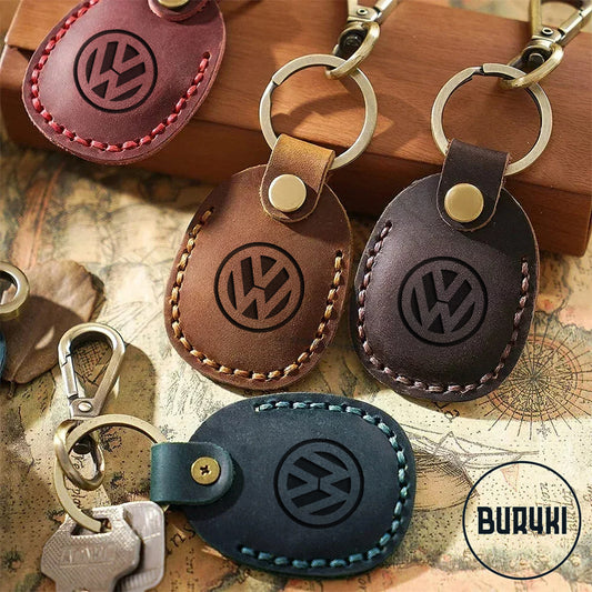 Volkswagen Leather Keychain