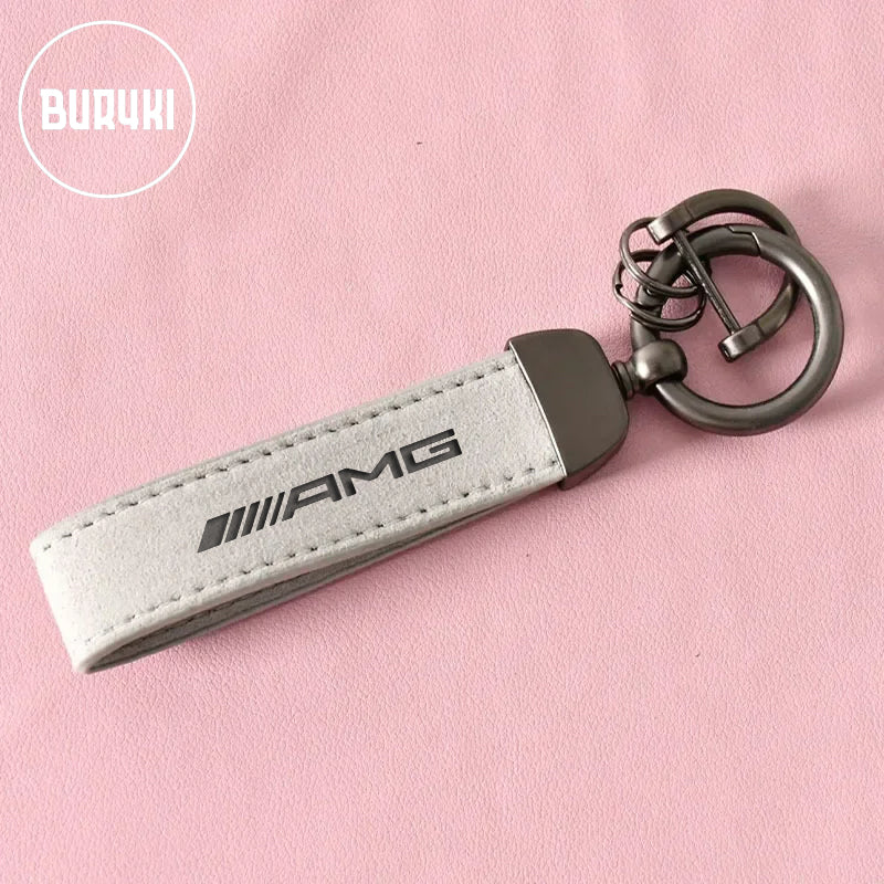 Mercedes-Benz AMG Leather Keychain