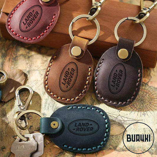 Land Rover Leather Keychain