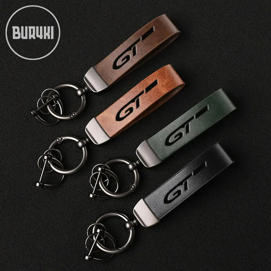 Peugeot GT Leather Keychain