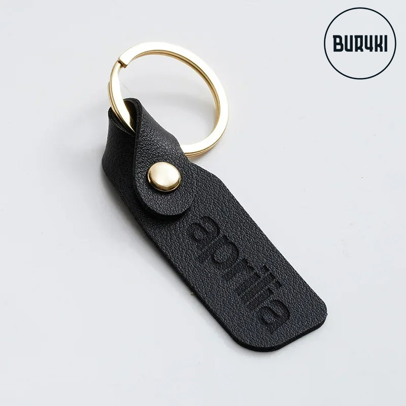Aprilia Leather Keychain