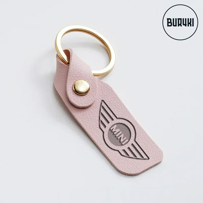 Mini Leather Keychain