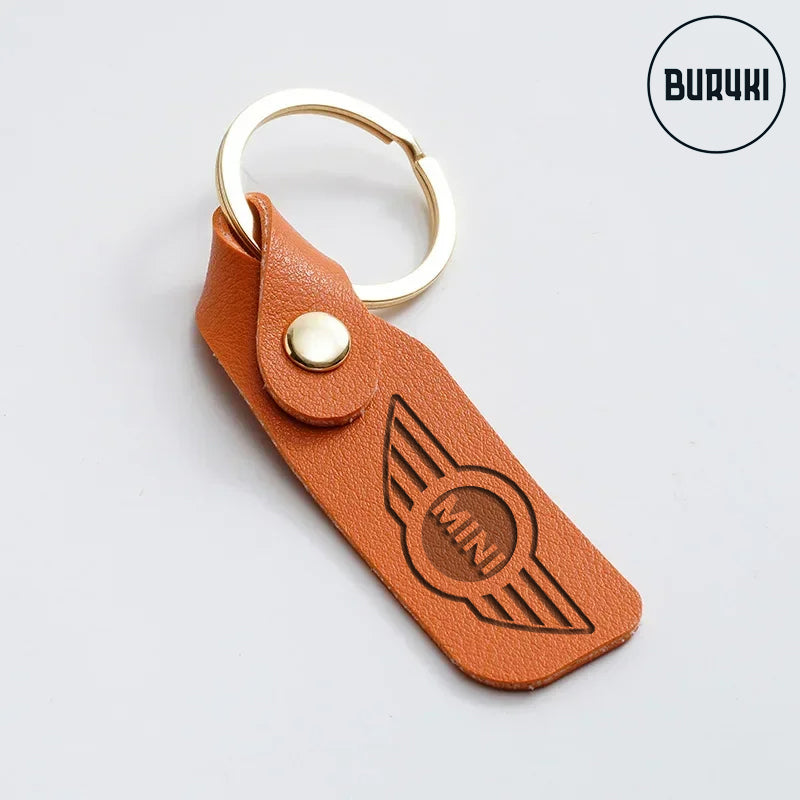 Mini Leather Keychain