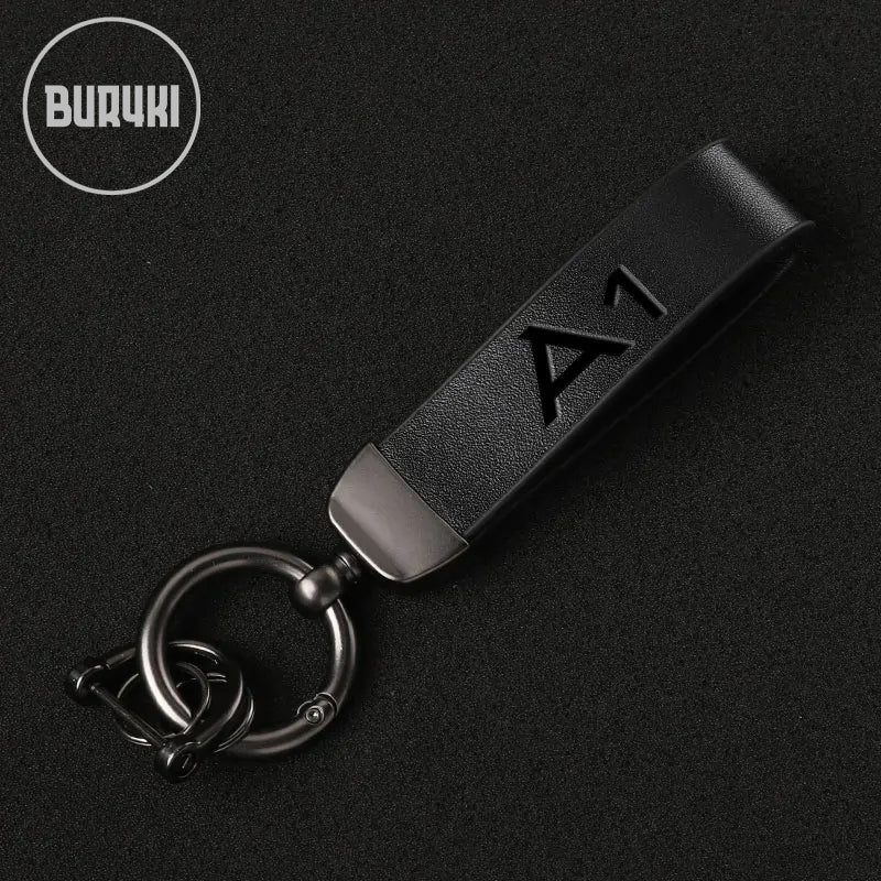 Audi A1 Leather Keychain