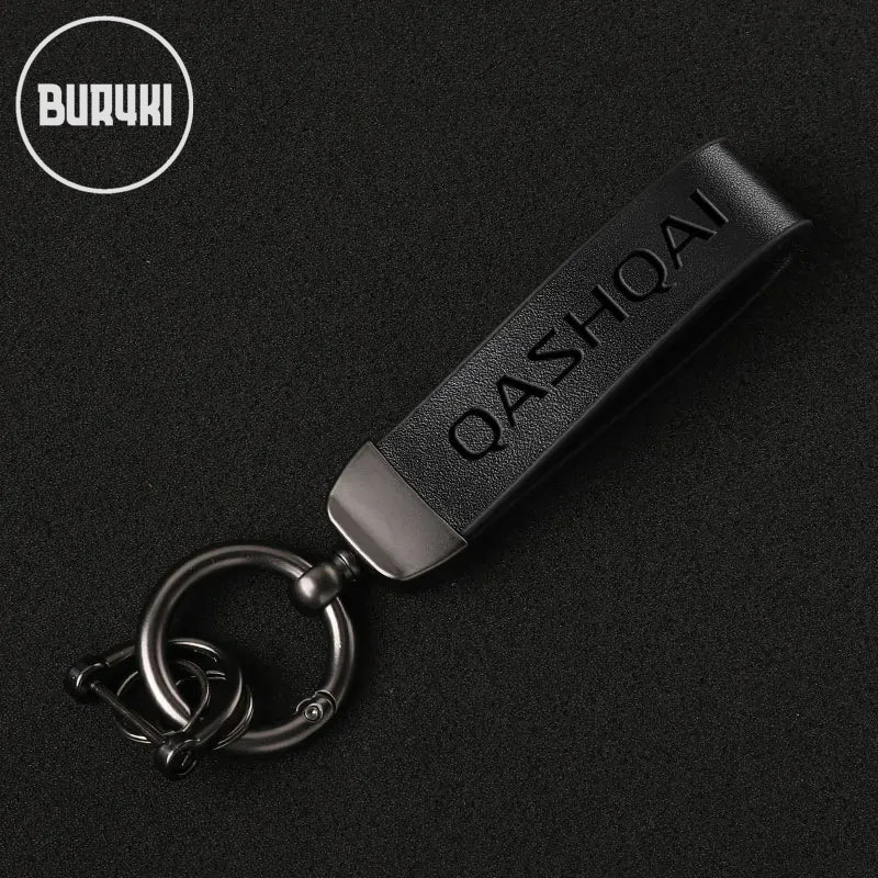 Nissan Qashqai Leather Keychain