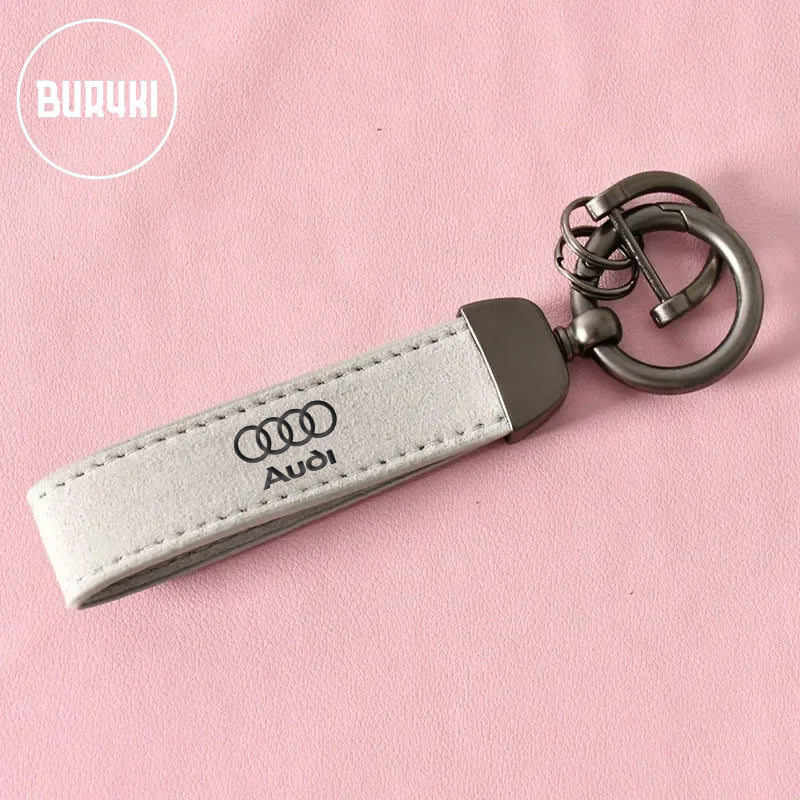 Audi Leather Keychain