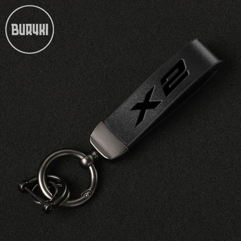 BMW X2 Leather Keychain