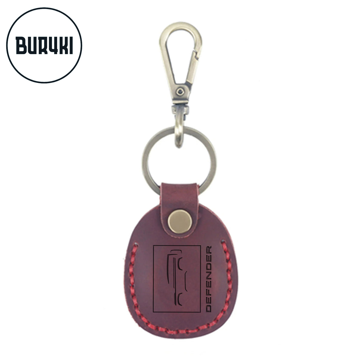 Land Rover Defender Leather Keychain