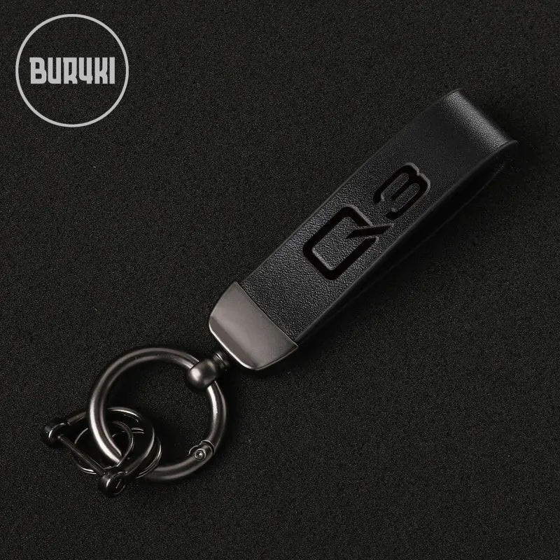 Audi Q3 Leather Keychain