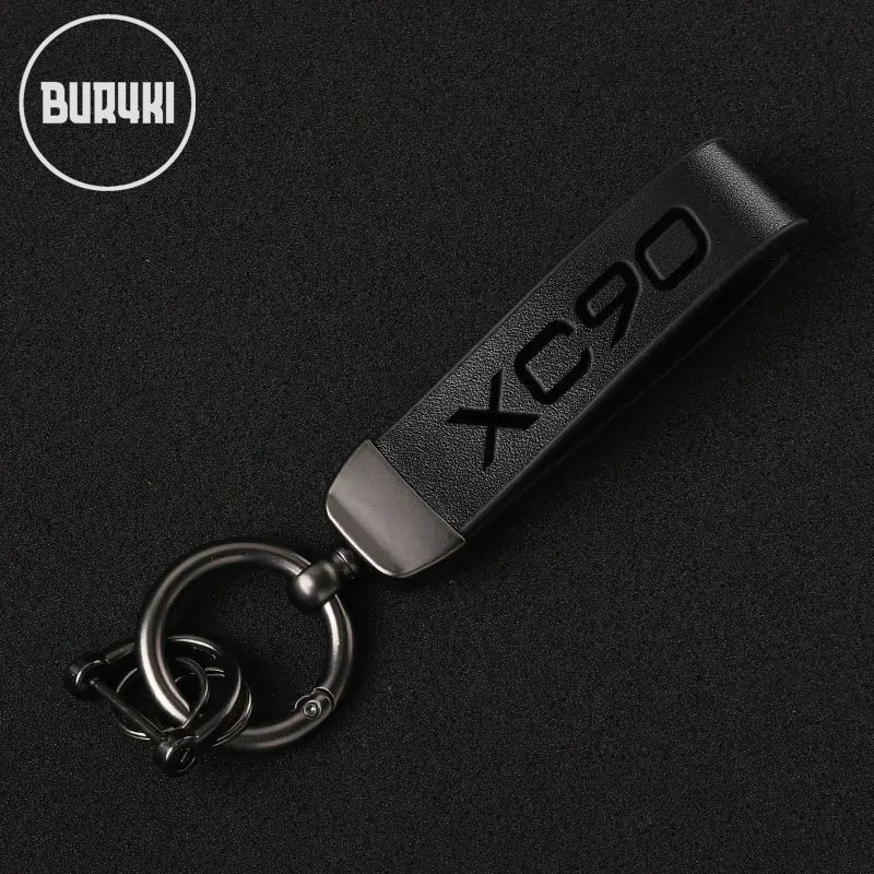 Volvo XC90 Leather Keychain