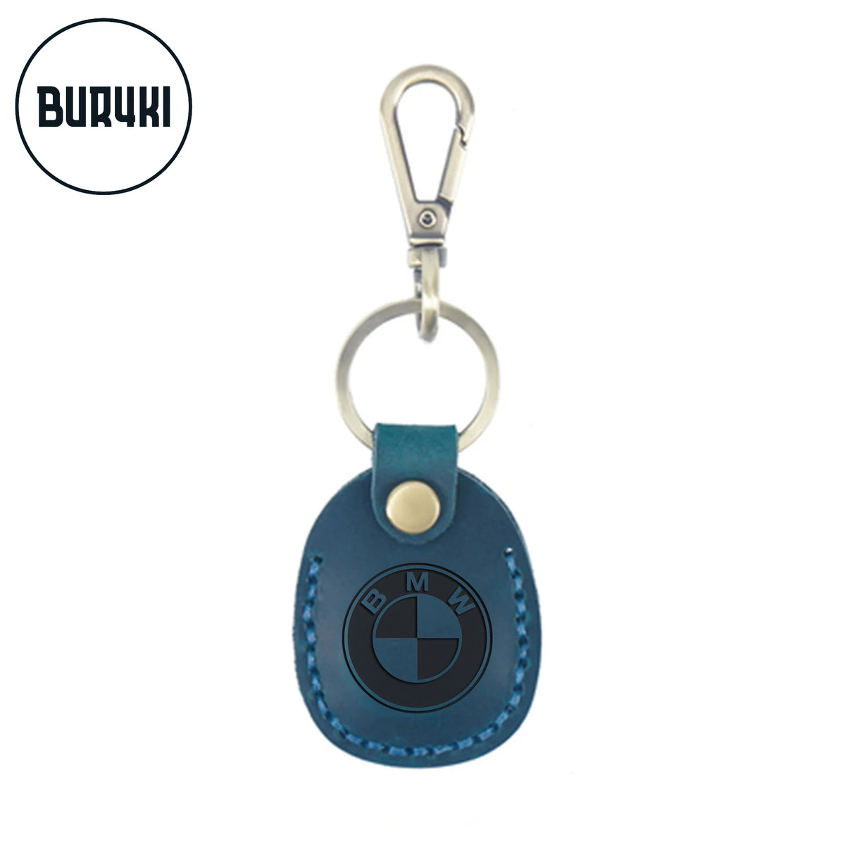 BMW Leather Keychain