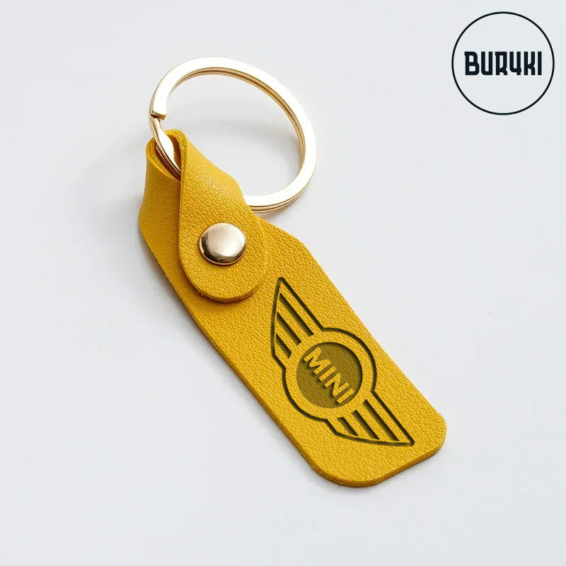 Mini Leather Keychain
