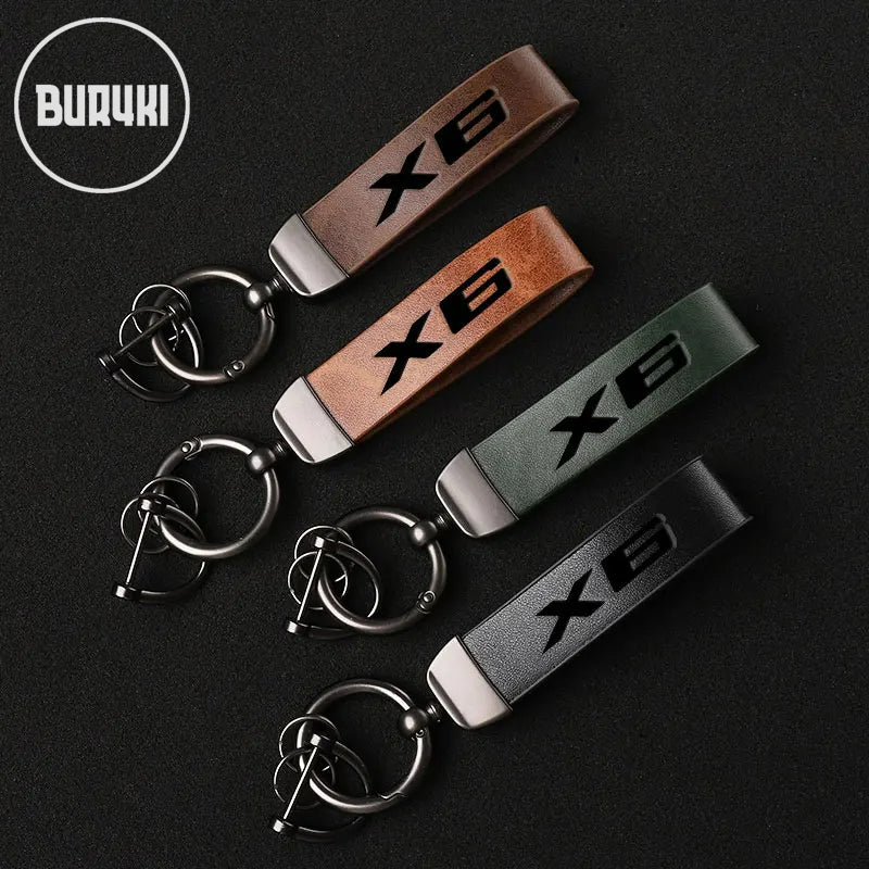 BMW X6 Leather Keychain
