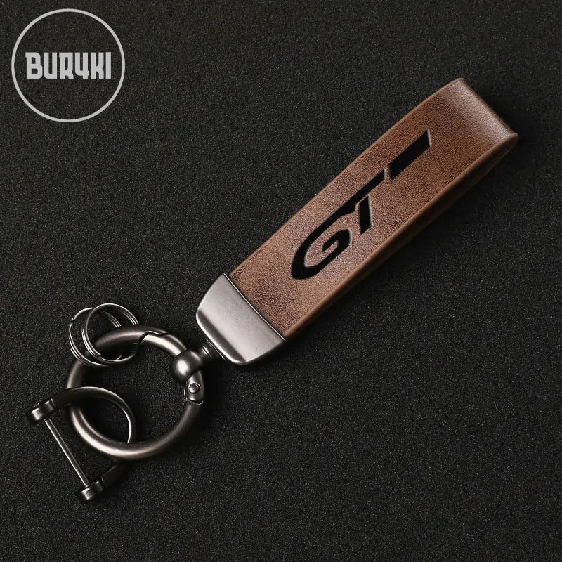Peugeot GT Leather Keychain