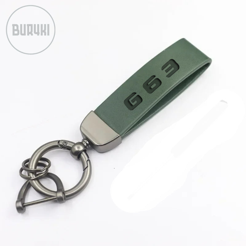 Mercedes-Benz G63 Leather Keychain