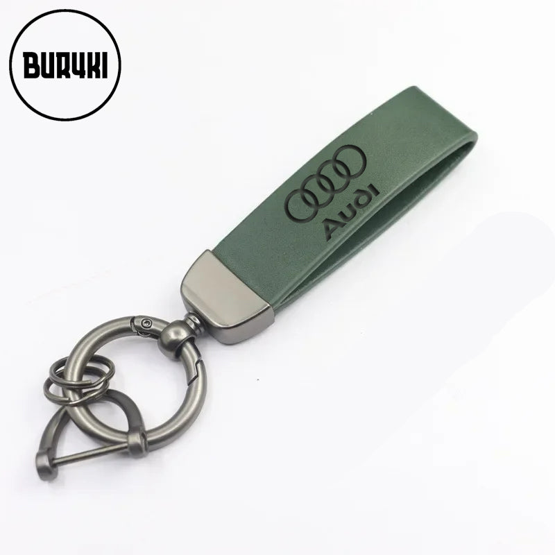 Audi MTM Leather Keychain