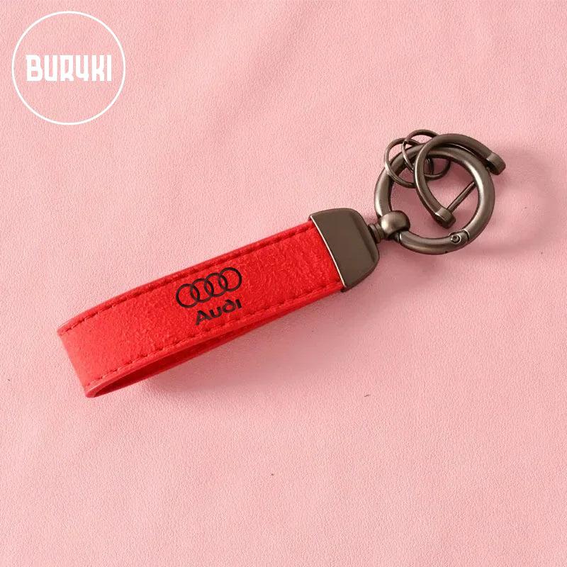 Audi Leather Keychain