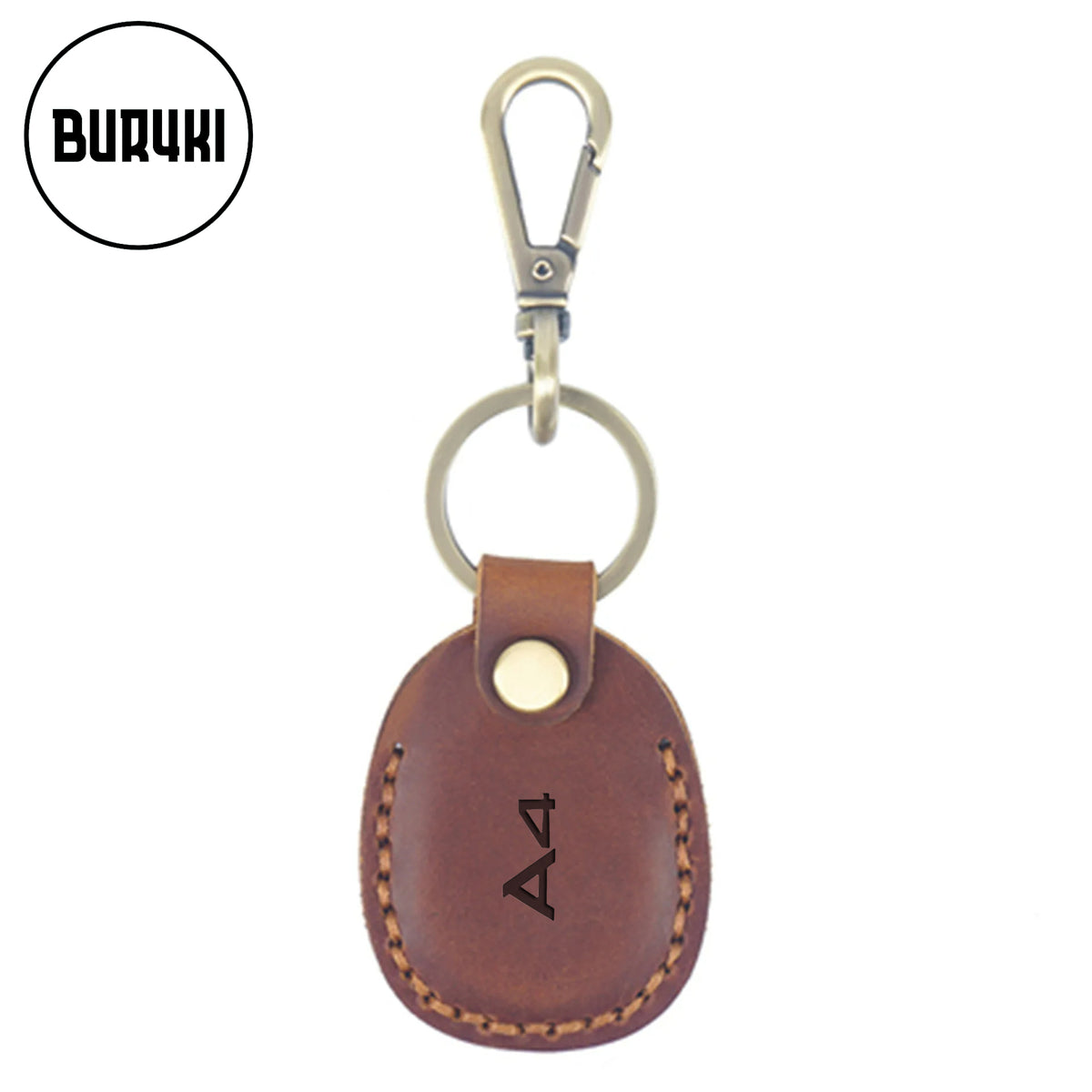 Audi A4 Leather Keychain
