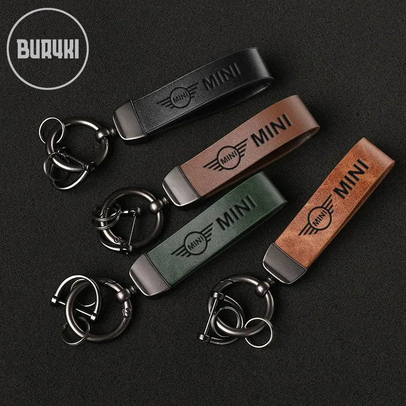 Mini Leather Keychain