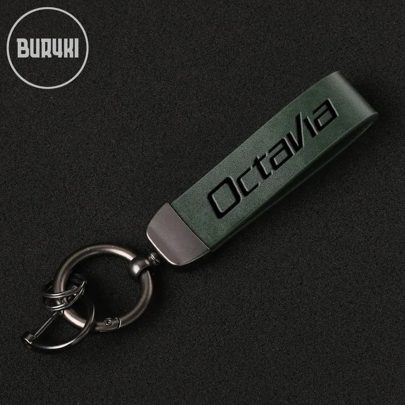 Škoda Octavia Leather Keychain