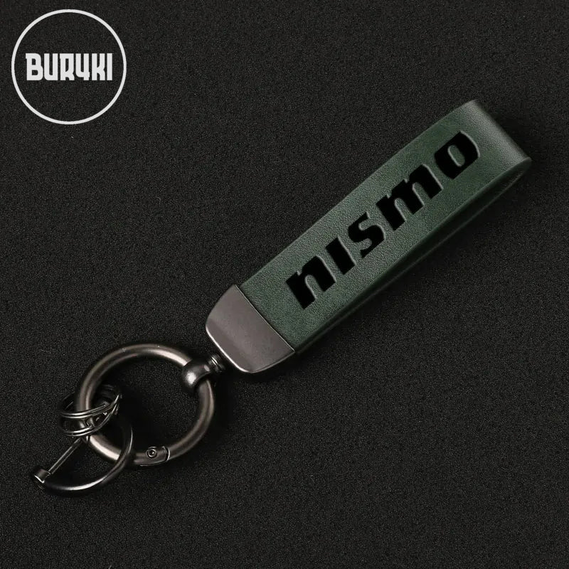 Nissan Nismo Leather Keychain