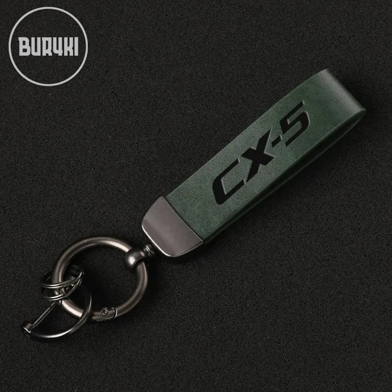 Mazda CX-5 Leather Keychain