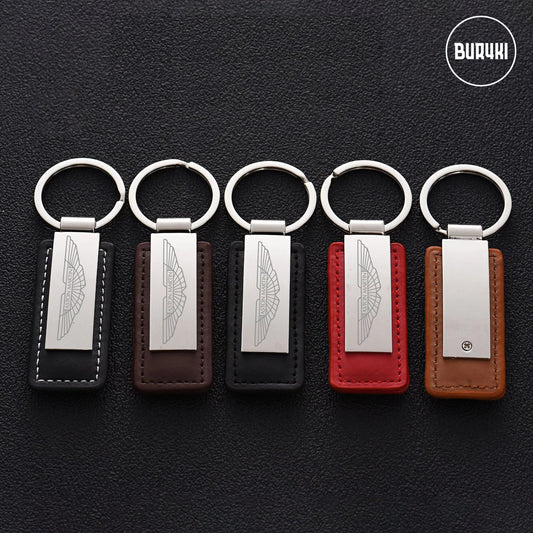 Aston Martin Leather Keychain