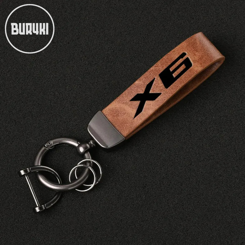 BMW X6 Leather Keychain