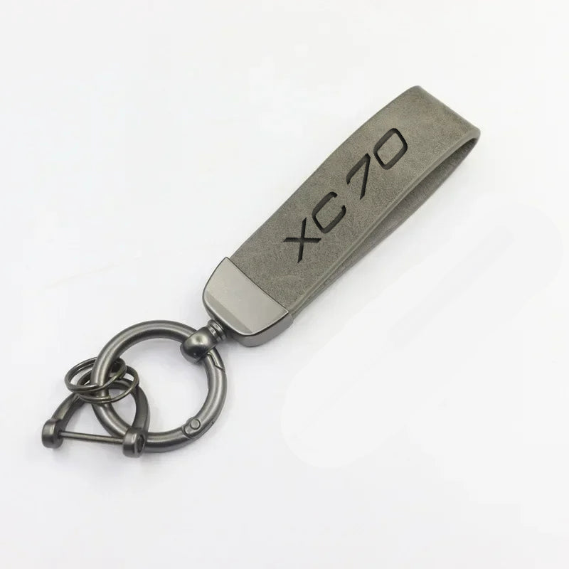 Volvo XC70 Leather Keychain