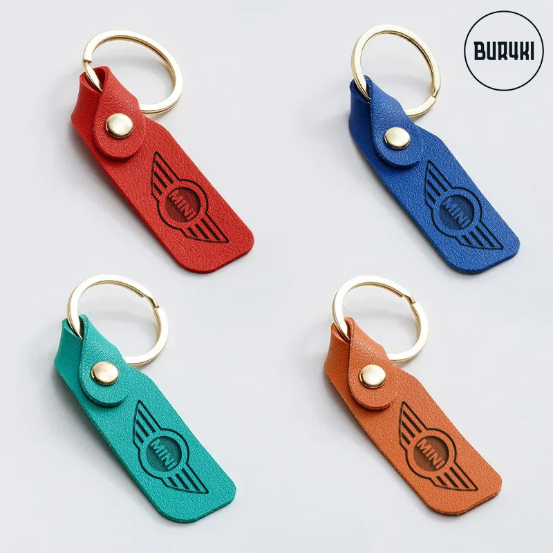 Mini Leather Keychain