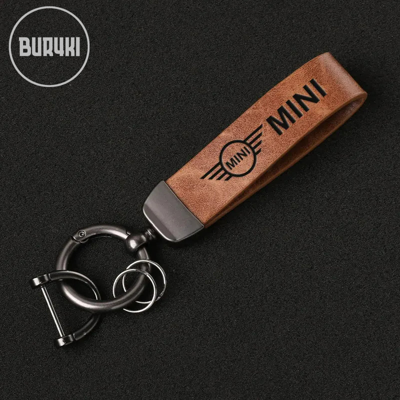 Mini Leather Keychain