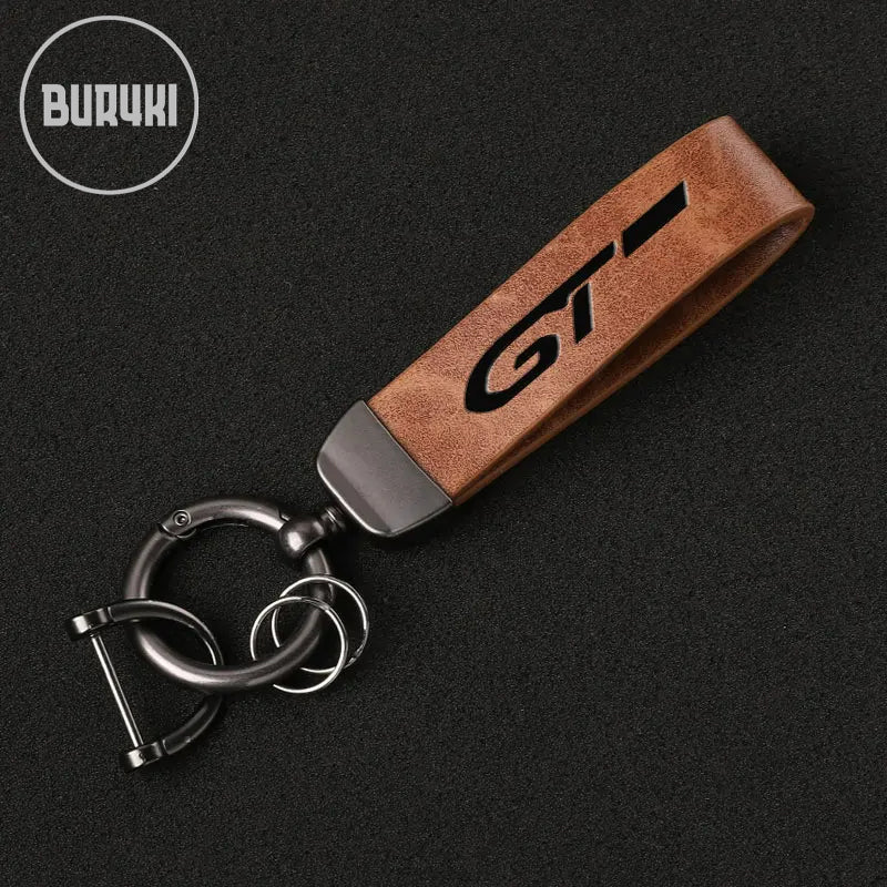 Peugeot GT Leather Keychain