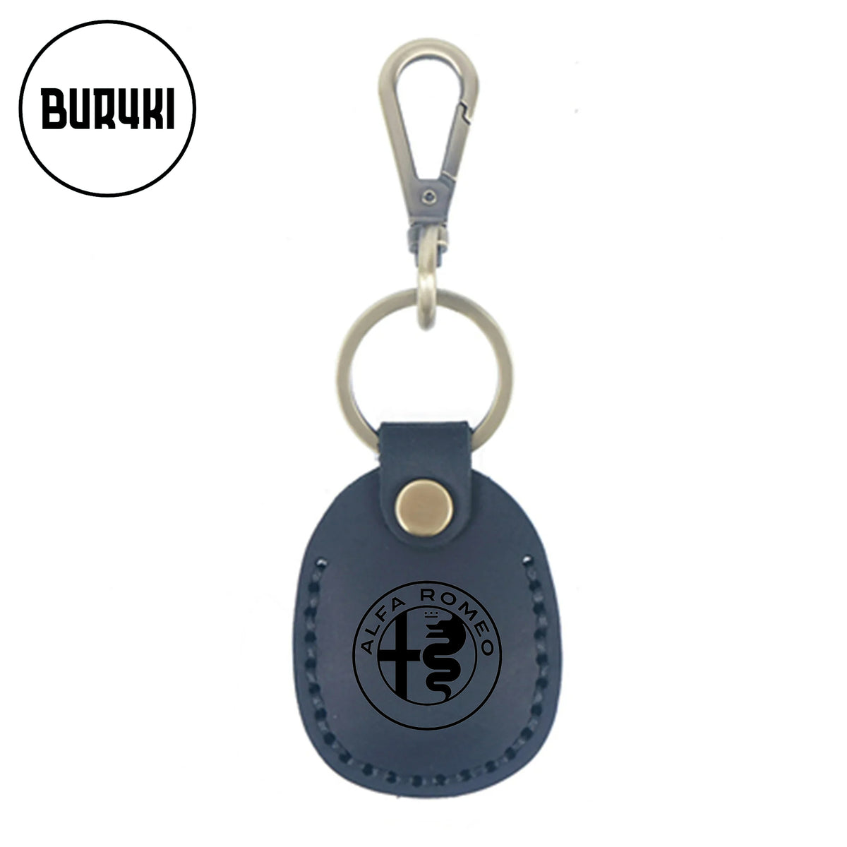 Alfa Romeo Leather Keychain