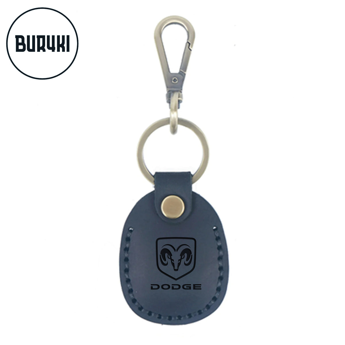 Dodge SRT Leather Keychain