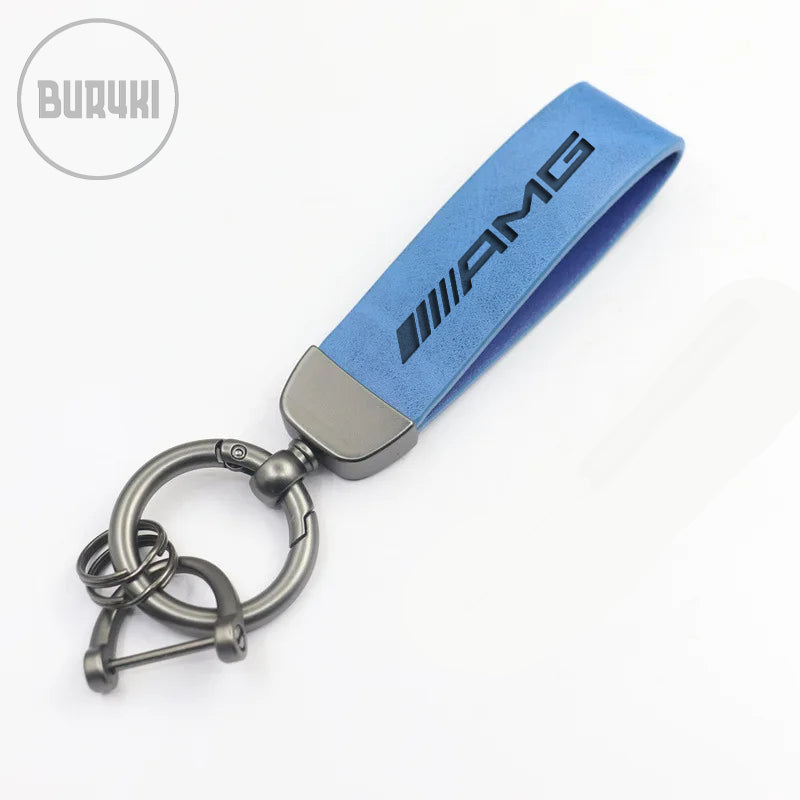 Mercedes-Benz AMG Leather Keychain