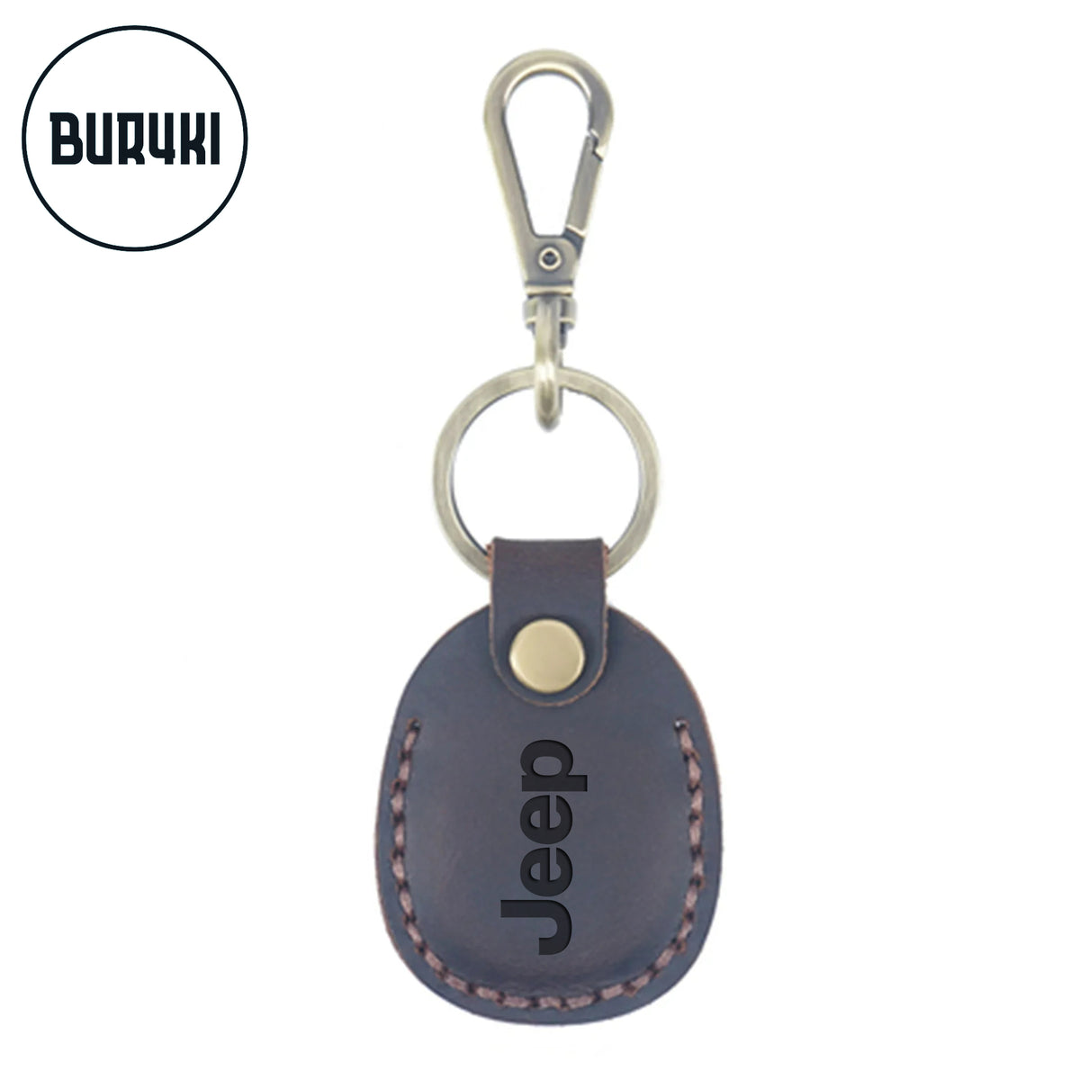 Jeep Leather Keychain