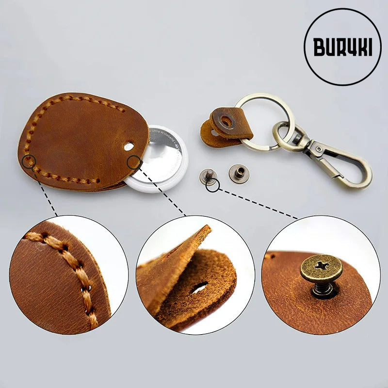 Audi A5 Leather Keychain