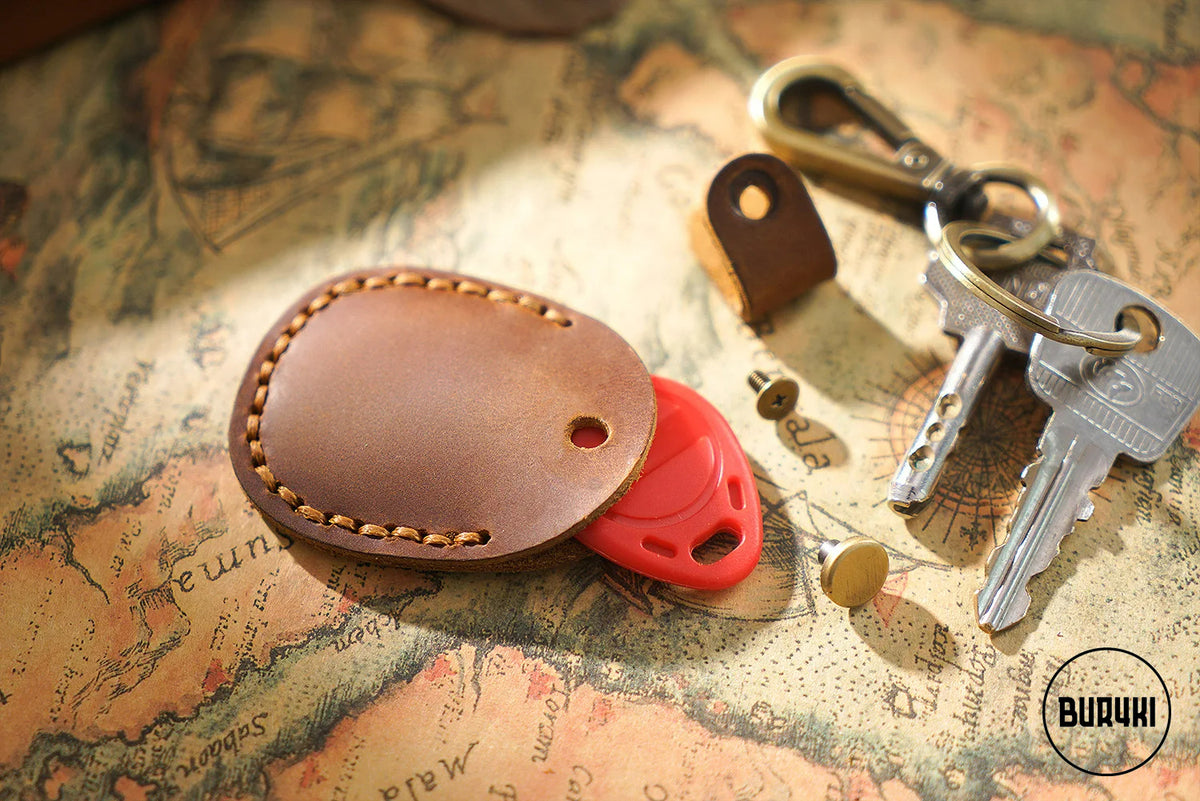 Land Rover Defender Leather Keychain