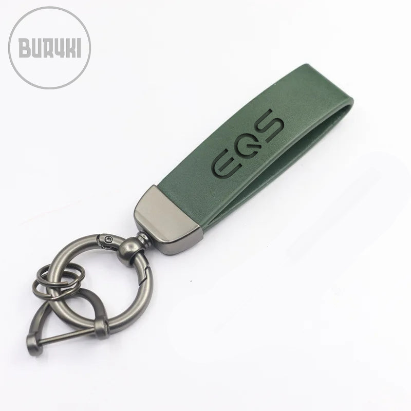 Mercedes-Benz EQS Leather Keychain