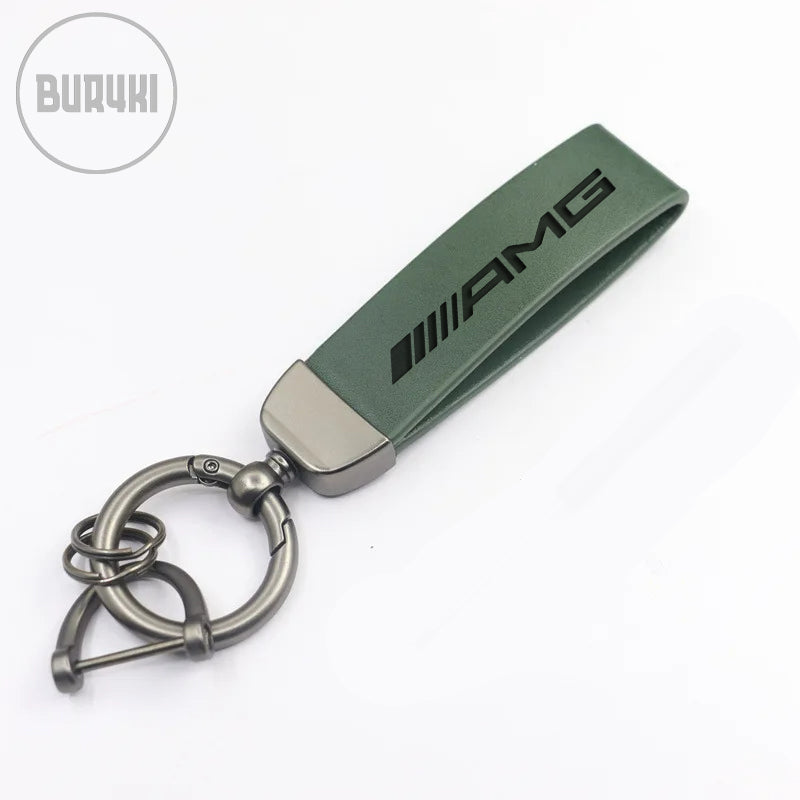 Mercedes-Benz AMG Leather Keychain