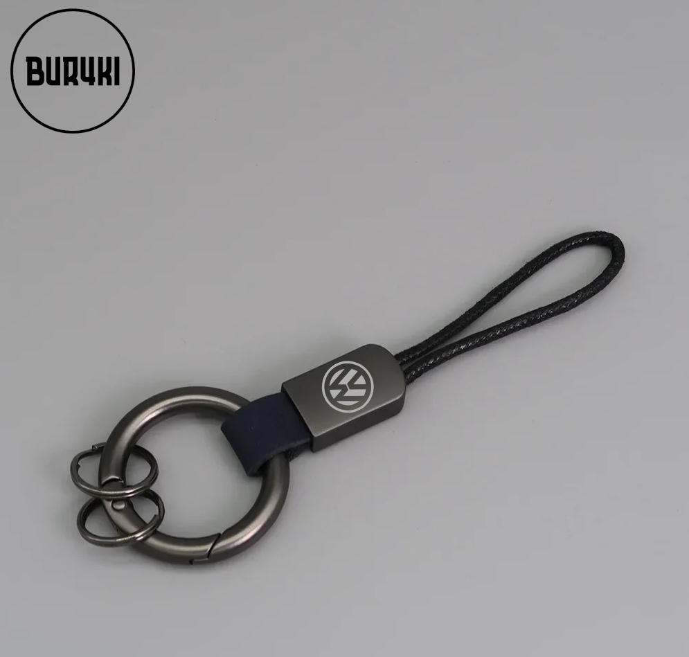 Volkswagen Leather Keychain
