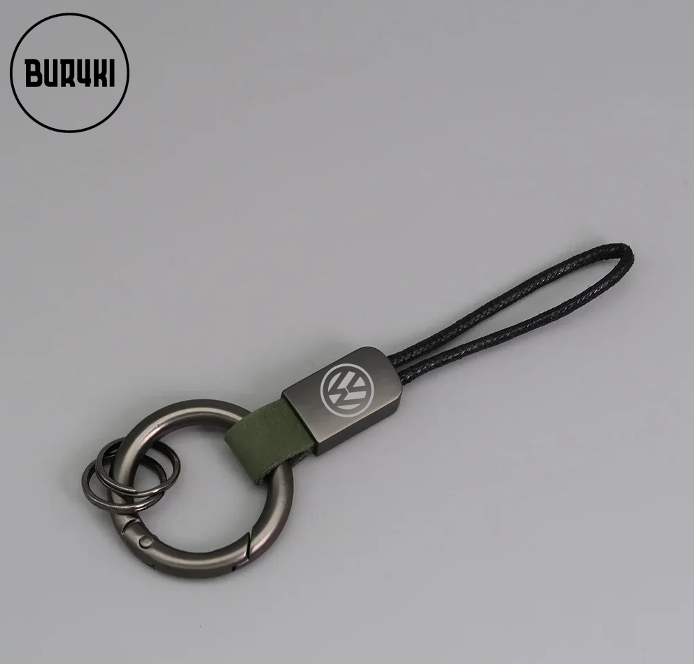 Volkswagen Leather Keychain